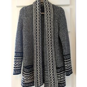 Lucky Brand shawl collar sweater